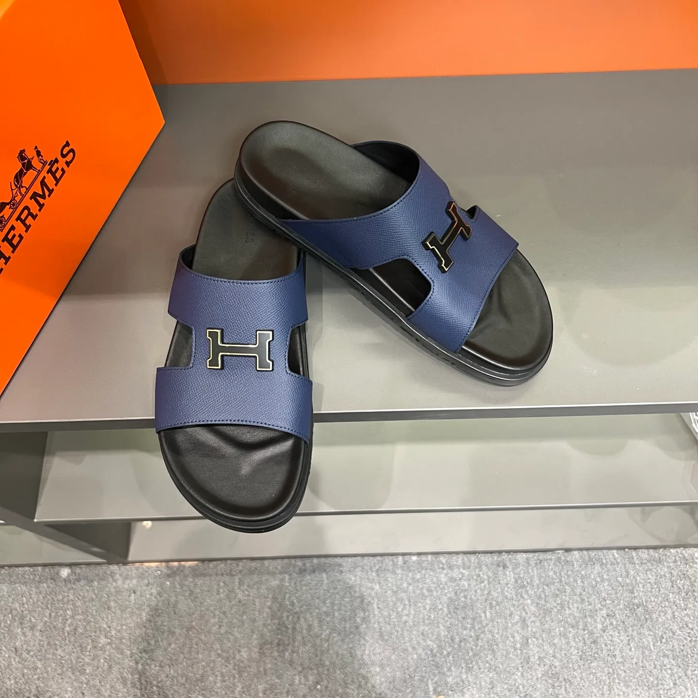 Men's shoes 💰300, size 38-45, the new 2014 summer Hermes shoes are the same as the original ones, handmade by masters! ❥High-end customization, exclusive products, the highest version in the industry⚠❥Using: Hermers upper: (pursuing top walking comfort) ✨Top quality on sale━━━━Hermes━━━━━